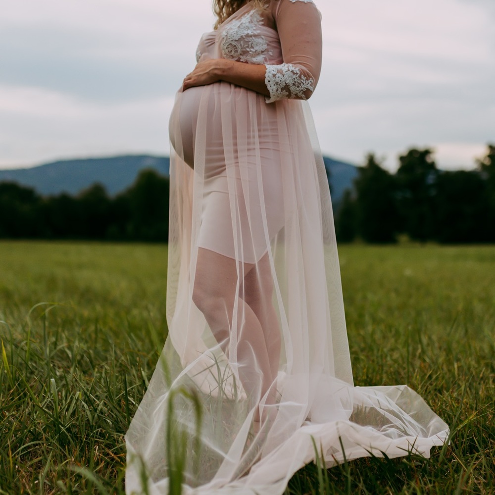 Anya Couture French style Maternity Dress